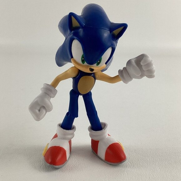 JAKKS Pacific Other - Sega Sonic The Hedgehog Deluxe Collectible Poseable 4" Action Figure Jakks Toy